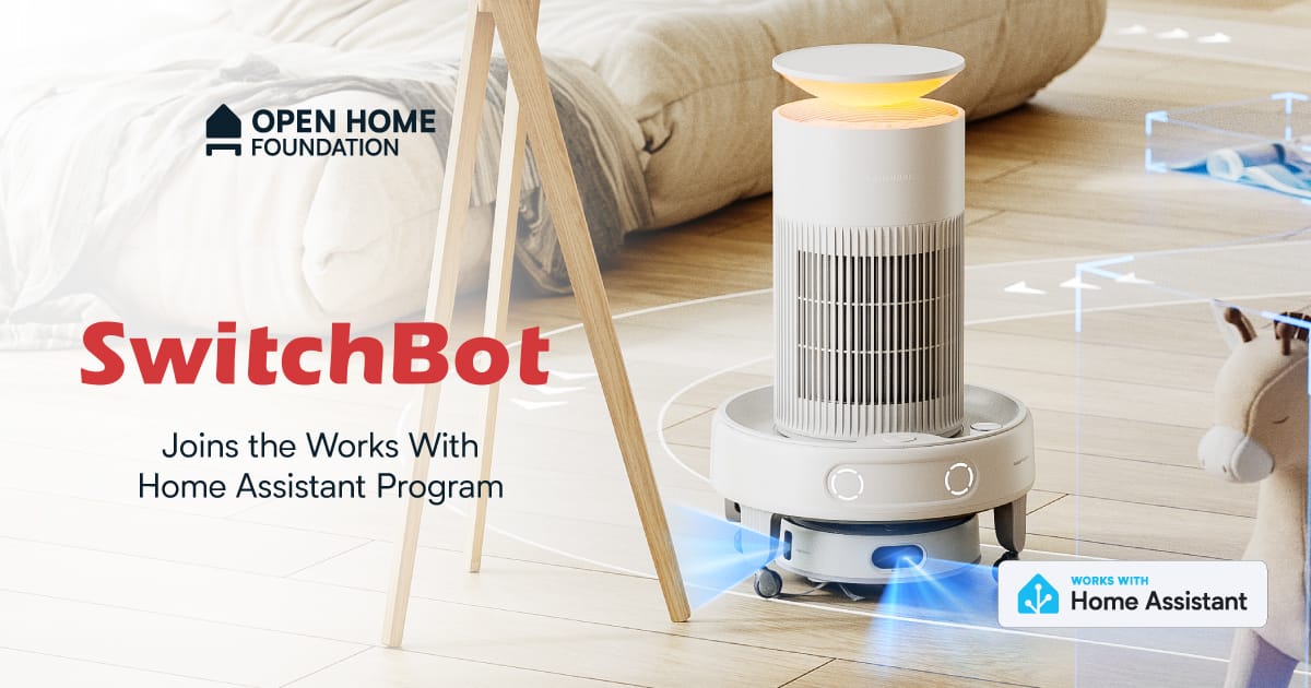 SwitchBot Joins Works with Home Assistant
