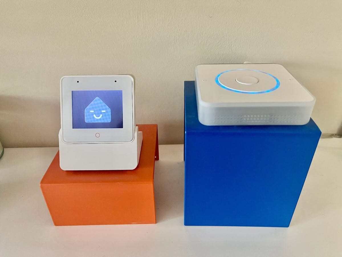 S3 Box 3 next to Voice Preview Edition