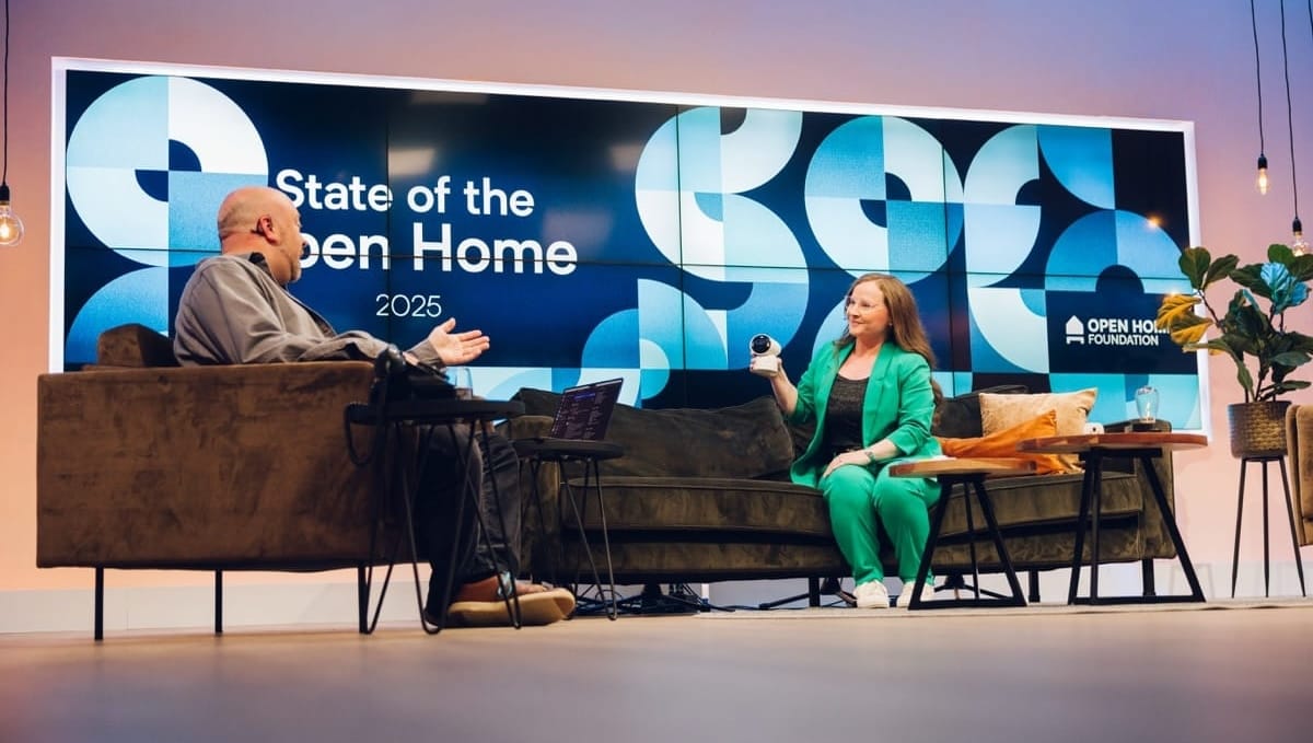 Miranda and Paulus talking about Works with Home Assistant