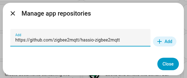 Screenshot of the app store